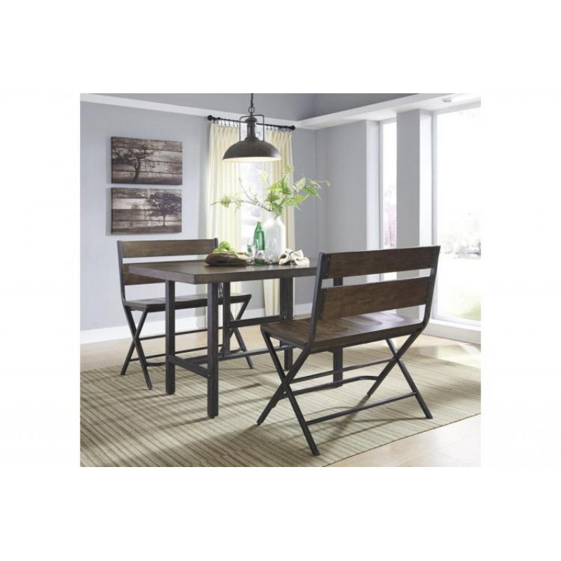 Обідній стіл у стилі Loft NS-1148 830x1200x650 мм Черный