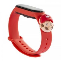 Ремінець Cartoon Strap для Xiaomi Mi Band 5/6 Mario Ремінець Cartoon Strap для Xiaomi Mi Band 5/6 Mario