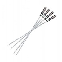 Шампура для шашлику Куля Gorillas BBQ SKK77 45 см 4 шт (5460) Шампура для шашлику Куля Gorillas BBQ SKK77 45 см 4 шт (5460)