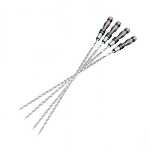 Шампура для шашлику Куля Gorillas BBQ SKK77 45 см 4 шт (5460) Шампура для шашлику Куля Gorillas BBQ SKK77 45 см 4 шт (5460)