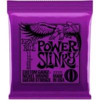 Струни для електрогітари Ernie Ball 2220 Power Slinky Nickel Wound 11/48 Струни для електрогітари Ernie Ball 2220 Power Slinky Nickel Wound 11/48