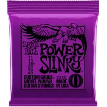 Струни для електрогітари Ernie Ball 2220 Power Slinky Nickel Wound 11/48