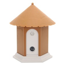 Ультразвуковий антилай шпаківня для вулиці Pet СSB10 c датчиком гавкоту, коричневий