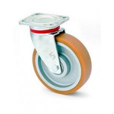 Колесо поворотне KAMA Extra Large з панеллю кріплення 150 мм (4502-ELR-150-В)