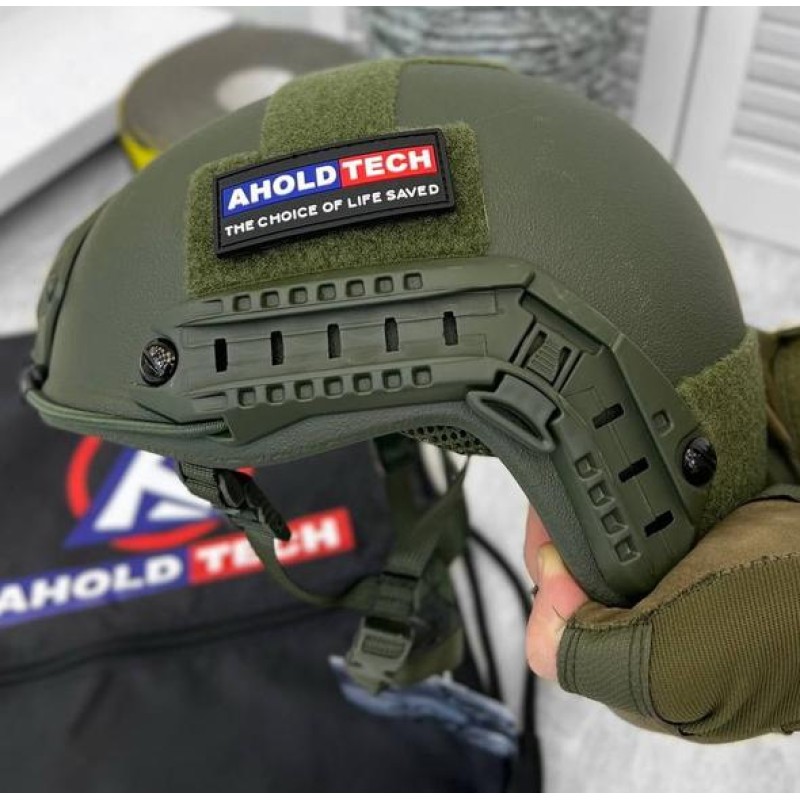 Шолом No Brand F-S02 Ahold Tech Revixun 3А One Size Оливковий (2498245440)
