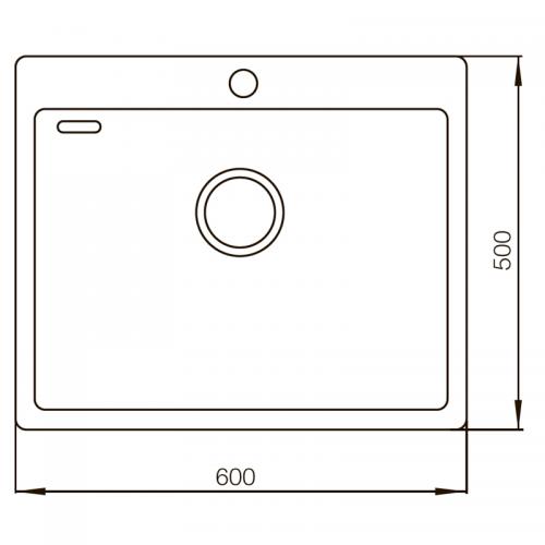 Мийка MIXXUS MX6050-200x1.2-HANDMADE (MX0569) в інтернет супермаркеті PbayMarket!