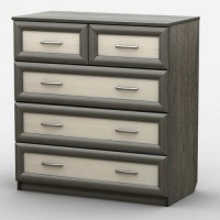 Комод Тиса Мебель АКМ-19 2 Венге Дуб молочний 90x60x90 см Комод Тиса Мебель АКМ-19 2 Венге Дуб молочний 90x60x90 см