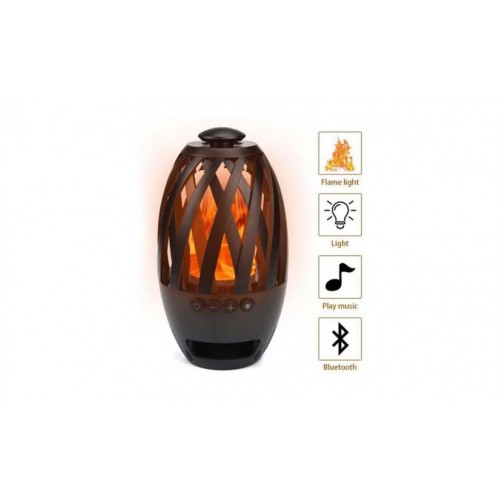 Бездротова колонка Bluetooth SUNROZ Flame Atmosphere BTS-596 LED Камін Black (SUN0114) Бездротова колонка Bluetooth SUNROZ Flame Atmosphere BTS-596 LED Камін Black (SUN0114)
