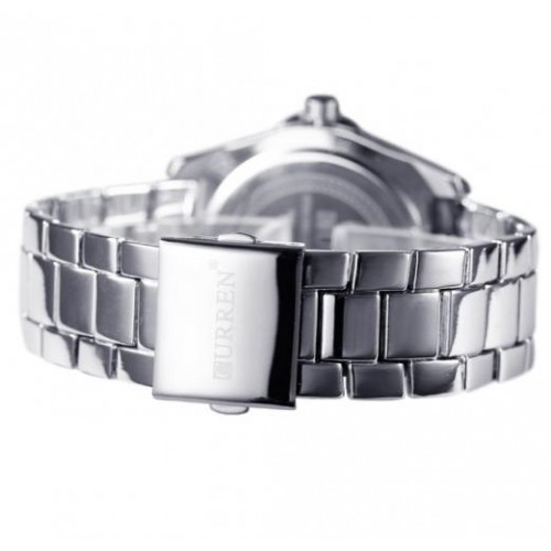 Наручний годинник чоловічий Curren Quartz Сріблястий (2336) Наручний годинник чоловічий Curren Quartz Сріблястий (2336)
