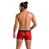 Чоловічі прозорі боксери Passion 046 Short Parker L/XL Red, сітка, під леопард в інтернет супермаркеті PbayMarket!