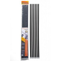 Комплект гнучких ручок Savent 1,4 м x 6 шт для чищення димоходу Комплект гнучких ручок Savent 1,4 м x 6 шт для чищення димоходу