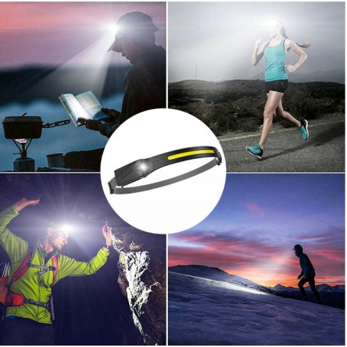 Потужний ліхтар із покращеним акумулятором SUNROZ 10W W689-3 1500 mAh 3xCOB+XPE 1000LM USB Type-C IPX4 Чорний