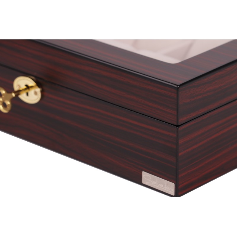 Шкатулка для зберігання годинників Salvadore WB/1087/10.E Бордовий