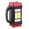 Ліхтар акумуляторний Panther PT-8167 76 LED із сонячною панеллю 2400 mAh Red (3_02417)