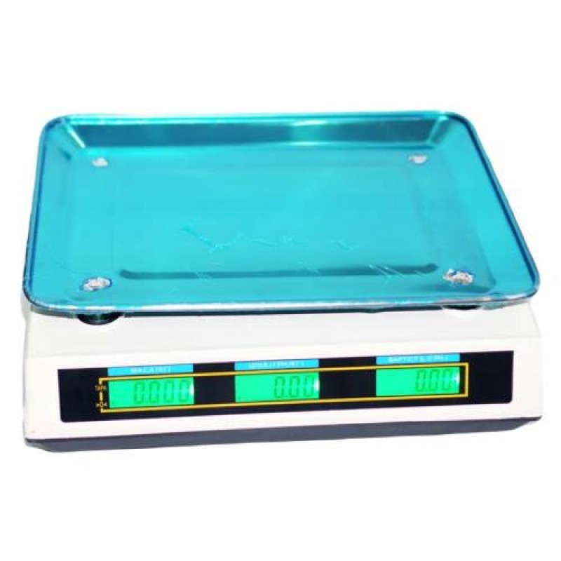 Ваги торговельні електронні MasterBerg МТ-218 з лічильником ціни до 50 кг (3_03974)