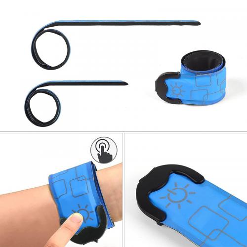 Світлодіодний LED браслет No Brand на руку AY-062 Blue USB акумуляторний Світлодіодний LED браслет No Brand на руку AY-062 Blue USB акумуляторний