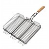 Глибока грати-гриль для мангалу Maestro MR-1001, 30*40см, Чорна