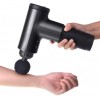 Ручний масажер для м'язів RIAS Fascial Gun KH-320 Black (3_01147)