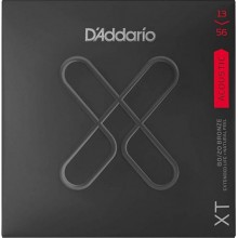 Струни для акустичної гітари 6 шт D'Addario XTABR1356 XT 80/20 Bronze Medium 13/56