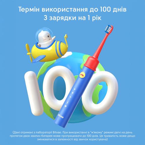 Дитяча електрична зубна щітка Bitvae Smart K7S Kids Blue Дитяча електрична зубна щітка Bitvae Smart K7S Kids Blue