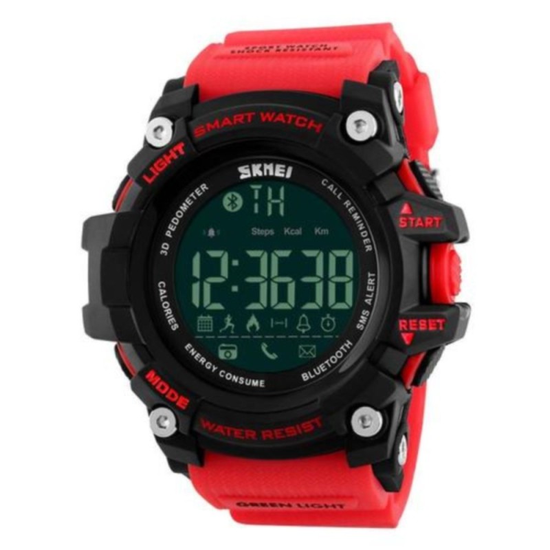 Годинник Skmei Smart Watch 1227 Black Red BOX (1227BOXBKR)