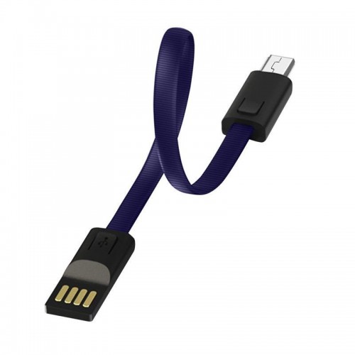 Кабель ColorWay USB-microUSB, 2.4А, 0.22м, Blue (CW-CBUM022-BL) в інтернет супермаркеті PbayMarket!