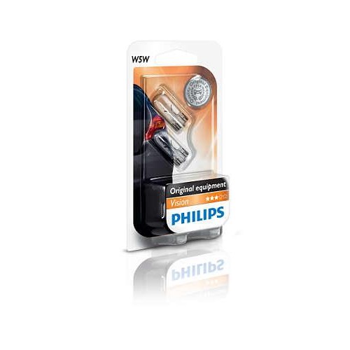 Автолампа ук. PHILIPS 12961B2 W5W 12V 5W W2, 1X9, 5d в інтернет супермаркеті PbayMarket!