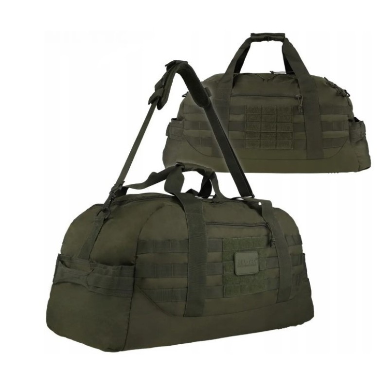 Сумка дорожня тактична Mil-Tec 54 л Оливковий 13828101