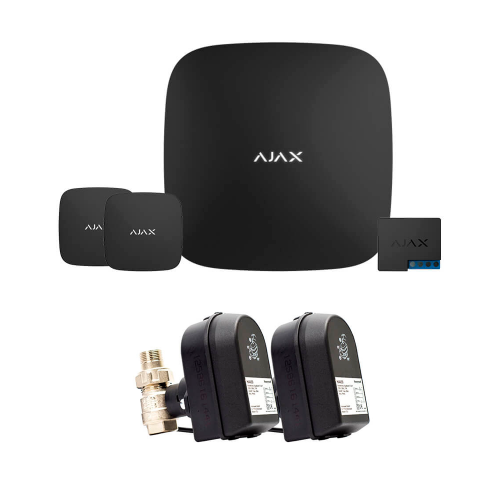 Комплект сигналізації Ajax + кран з електроприводом Honeywell 220 Duo Комплект сигналізації Ajax + кран з електроприводом Honeywell 220 Duo