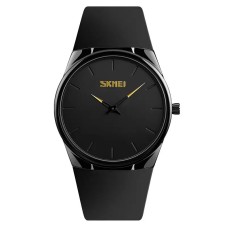 Наручний класичний годинник Skmei 1601S Чорний