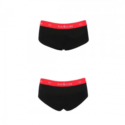 Трусики-шортики Passion PS003 PANTIES black, size XL в інтернет супермаркеті PbayMarket!