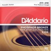 Струни для акустичної гітари D'Addario EJ24 Phosphor Bronze Medium Acoustic Guitar Strings 13/56
