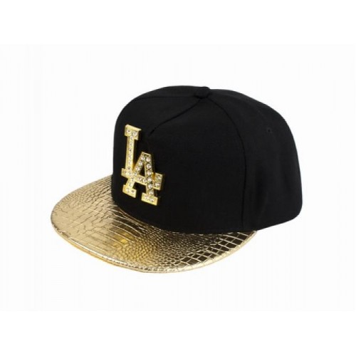 Бейсболка LA GLH Snapback Gold One sizе Чорний із золотистим (23240) в інтернет супермаркеті PbayMarket!