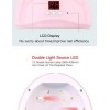 Лампа для гель-лаку MHZ FD 258 Beauty nail 36w 7173 Рожевий