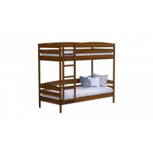 Ліжко дерев'яне Estella Дует Плюс 80х190 см Світлий горіх Масив 2Л2.5 (6601764029)