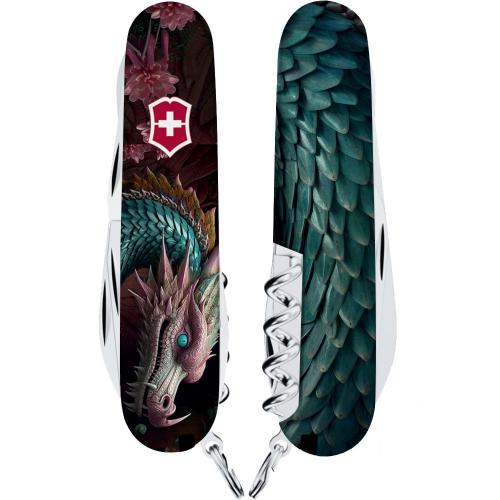 Складаний ніж Victorinox Climber Zodiac 91 мм 14 функцій Чарівний дракон (1.3703.3_Z3280p) Складаний ніж Victorinox Climber Zodiac 91 мм 14 функцій Чарівний дракон (1.3703.3_Z3280p)