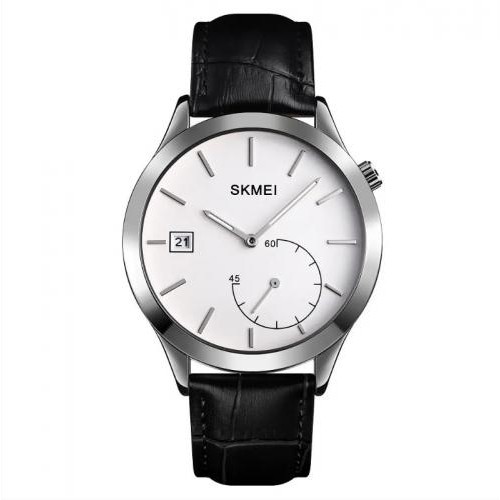 Чоловічий кварцовий годинник Skmei 1581 Prestige Чорний Чоловічий кварцовий годинник Skmei 1581 Prestige Чорний
