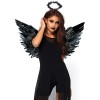 Крила чорного ангела Leg Avenue Angel Accessory Kit Black, крила, німб в інтернет супермаркеті PbayMarket!