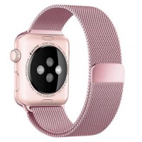 Ремінець Milanese Loop Strap для Apple Watch 38/40mm Light Rose Ремінець Milanese Loop Strap для Apple Watch 38/40mm Light Rose