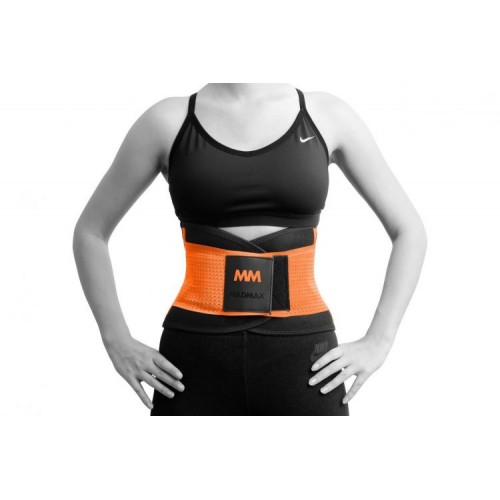 Пояс компресійний MadMax MFA-277 Slimming belt Black/neon orange M в інтернет супермаркеті PbayMarket!