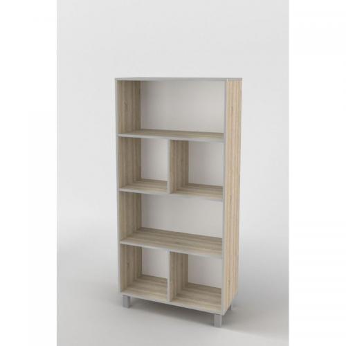 Стелаж Тиса Мебель ШС-839 Дуб сонома 166x35x80 см Стелаж Тиса Мебель ШС-839 Дуб сонома 166x35x80 см