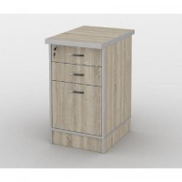 Тумба офісна Тиса Мебель ТМ-117 2 Сонома 76x60x40 см Тумба офісна Тиса Мебель ТМ-117 2 Сонома 76x60x40 см