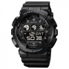 Тактичний водостійкий кварцовий годинник Skmei Stalker black