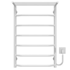 Рушникосушарка електрична Трапеція з полицею П7 500х800 Deffi Білий WD03 (C.TP.80.50.7.E.W.R.3)