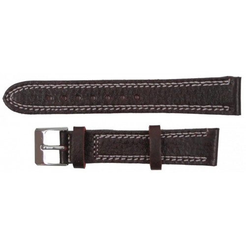 Ремінець для годинника Mykhail Ikhtyar шкіряний 18 мм Темно-коричневий (S529-18S dark brown) Ремінець для годинника Mykhail Ikhtyar шкіряний 18 мм Темно-коричневий (S529-18S dark brown)