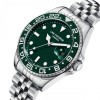 Наручний годинник чоловічий Lee Cooper Daytona Green Сріблястий (3432)