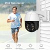 Камера зовнішнього спостереження UKC 360 IP-камера бездротова 1080P PTZ Wi-Fi 4K