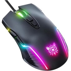 Дротова миша ігрова ONIKUMA Gaming CW905 з підсвіткою RGB Black