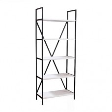 Стелаж для зберігання в стилі Loft NS-1759 1630x600x400 мм Черный