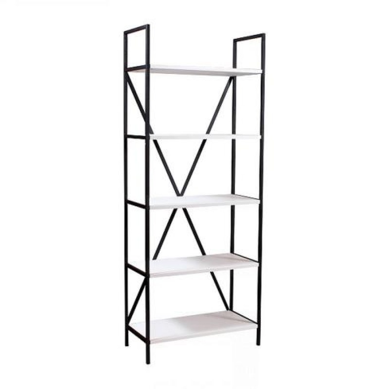 Стелаж для зберігання в стилі Loft NS-1759 1630x600x400 мм Черный